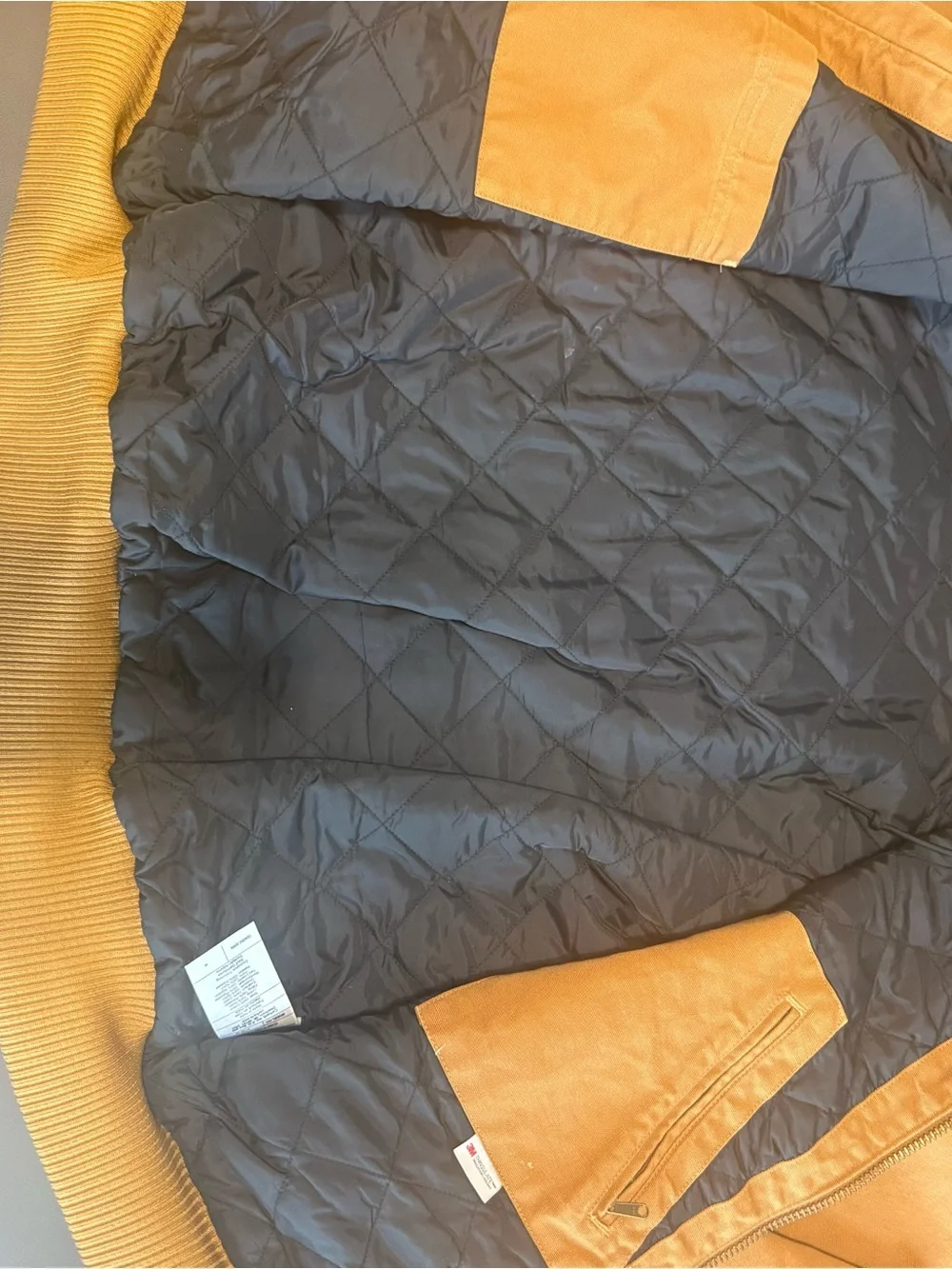Carhartt J130 jacket M brown 3 warmest rating 3M thinsulate lined